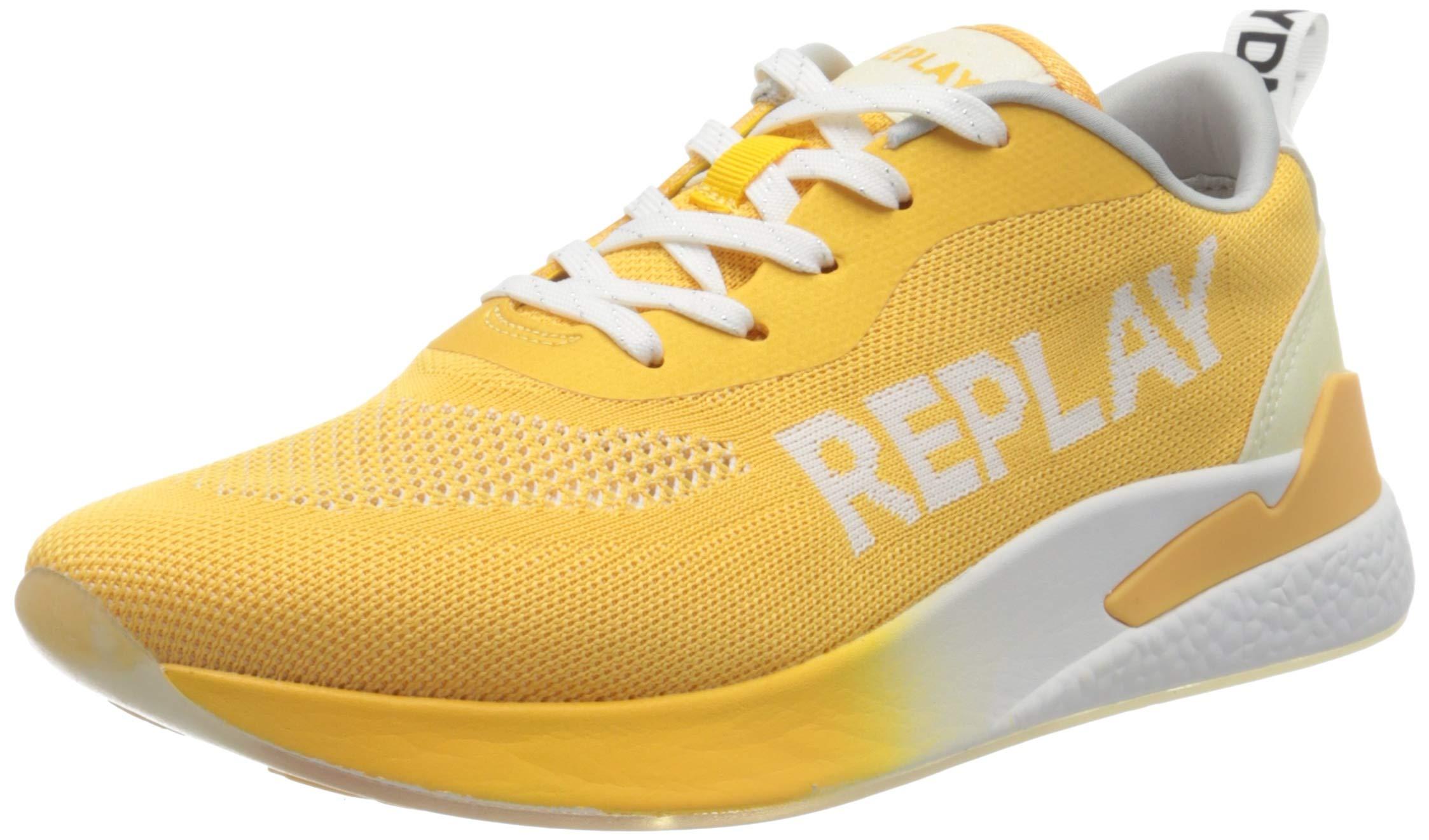 replay yellow sneakers