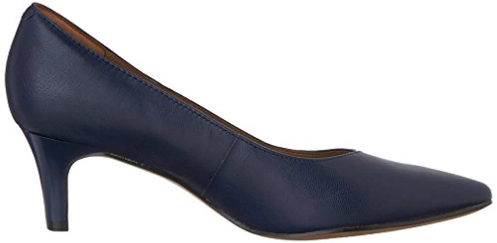 clarks cushion soft leather wick pumps