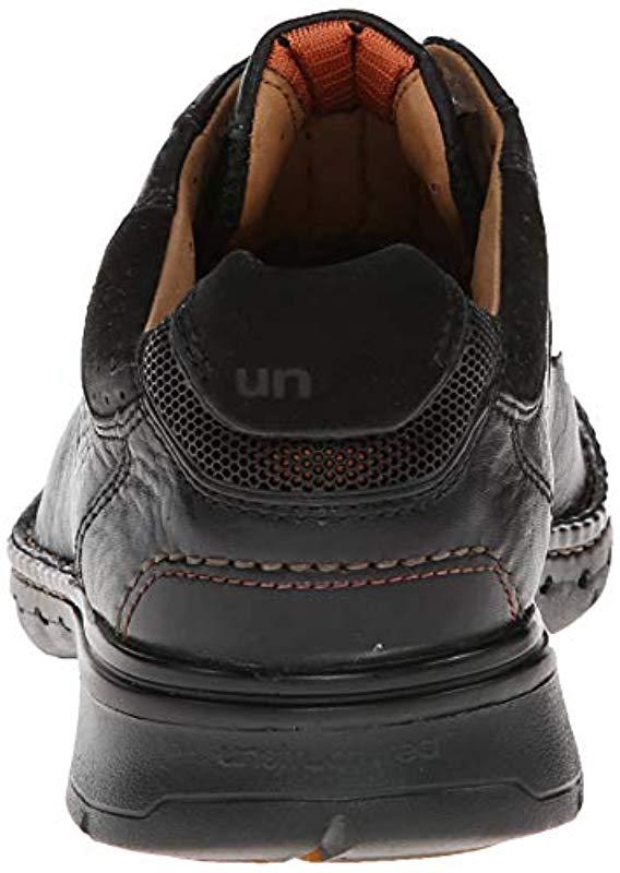 Clarks Unstructured Un.bend Casual Oxford,black,11 Xw Us for Men | Lyst UK