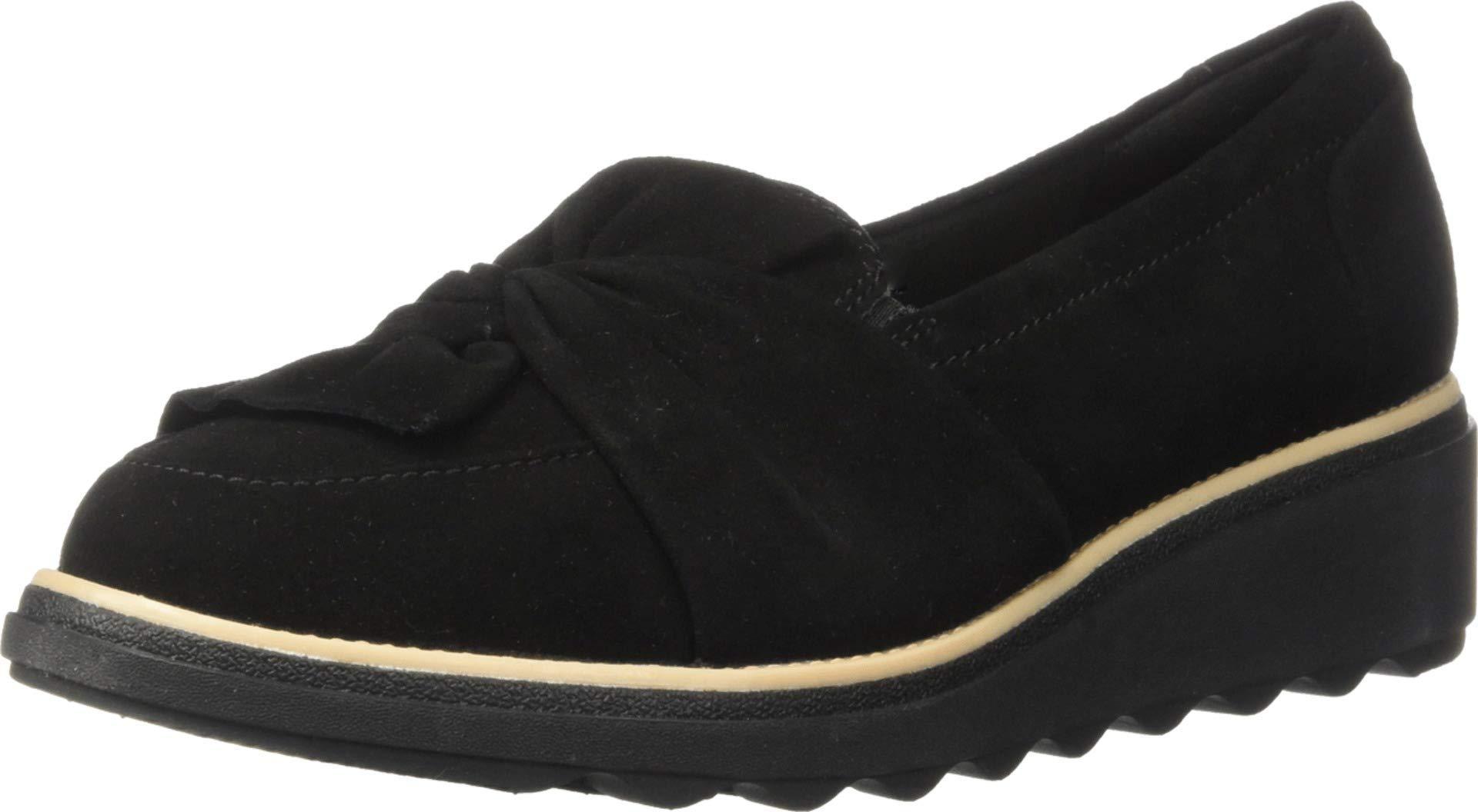 sharon dasher black suede