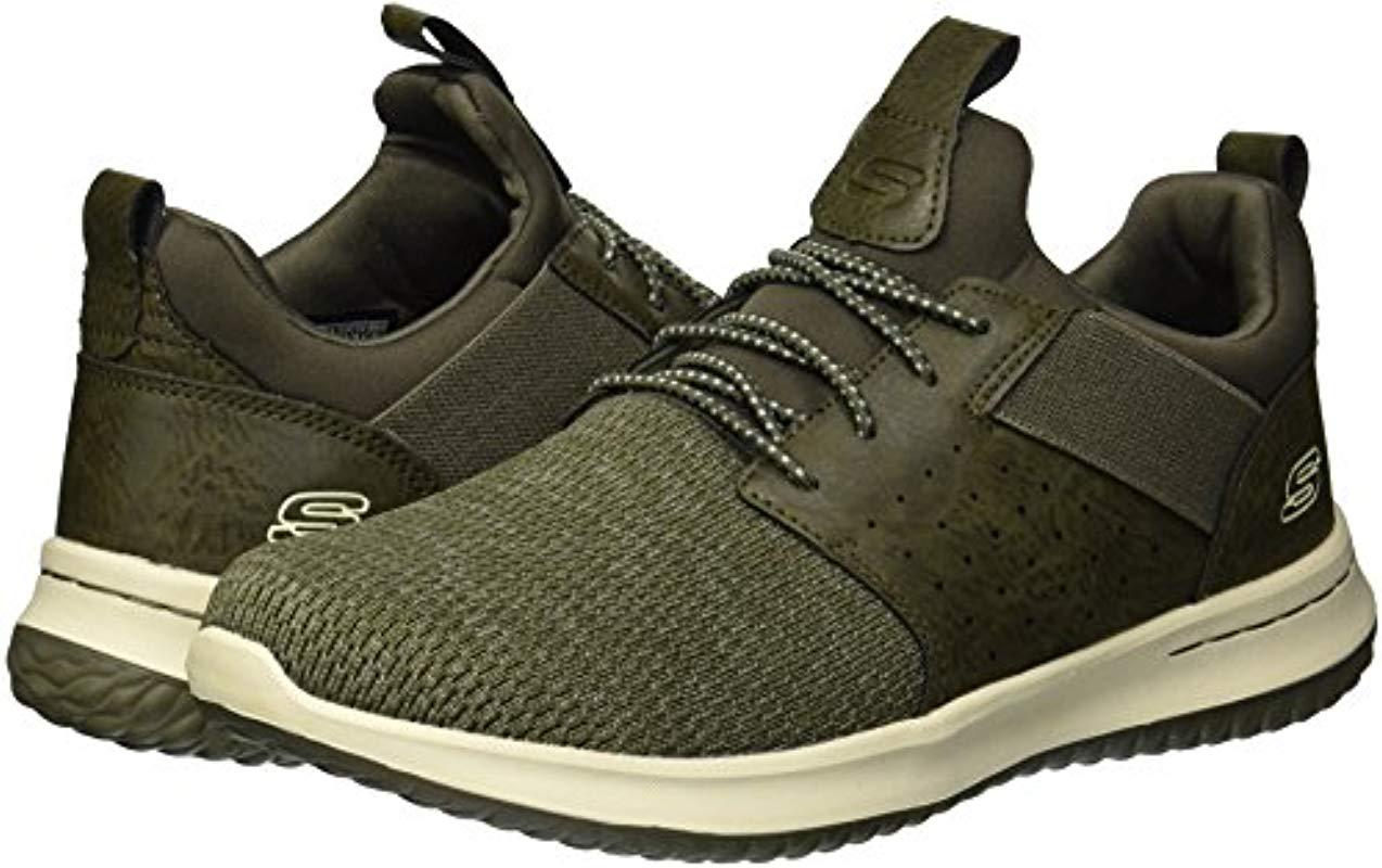 Skechers Lace 65474 Trainers in Green Olive (Green) for Men | Lyst UK