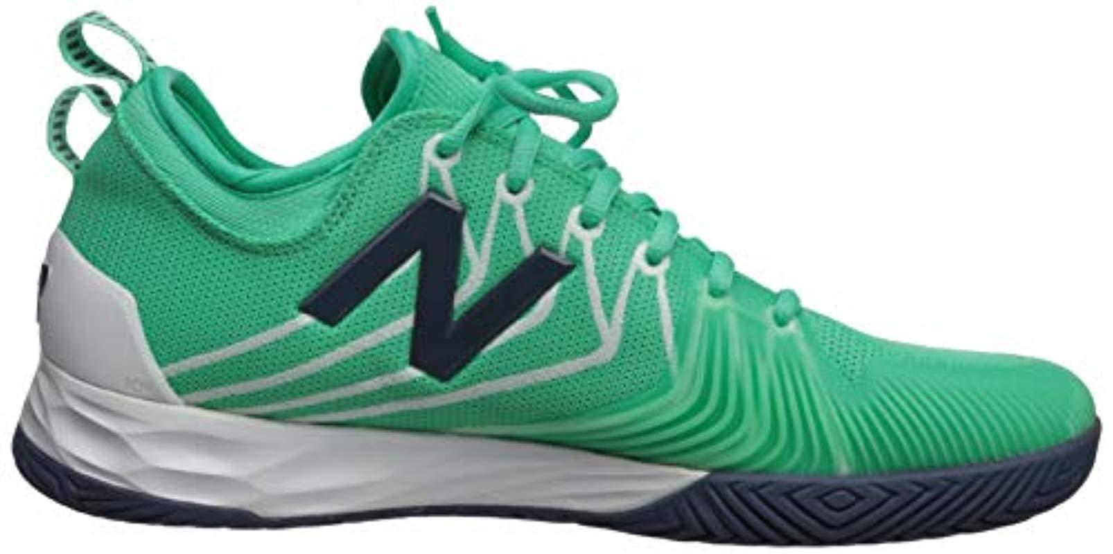 New Balance Fresh Foam Lav V1 Hard Court Tennis Shoe in Neon Emerald/White  (Green) for Men - Save 69% | Lyst