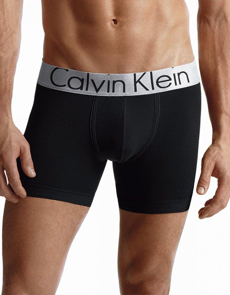 Calvin Klein Steel Micro Boxer Briefs in Black for Men | Lyst UK