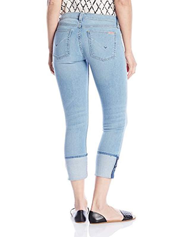 hudson muse crop skinny
