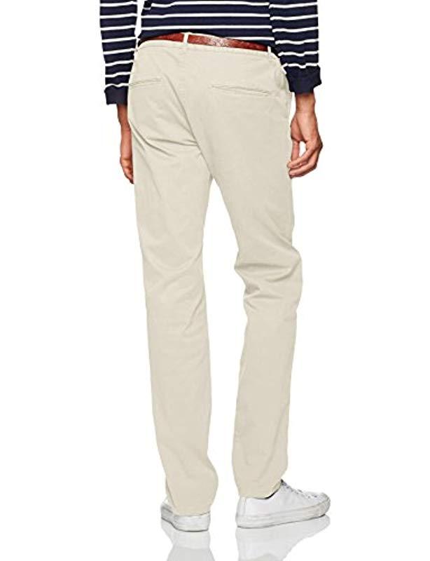 Scotch /& Soda Mens Classic Garment Dyed Chino Pant in Stretch Cotton Quality
