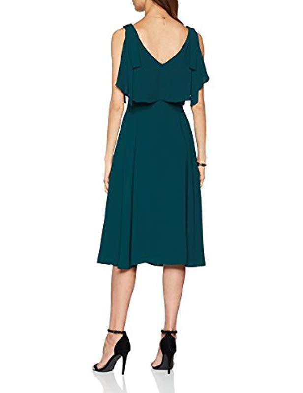 coast imana midi dress green