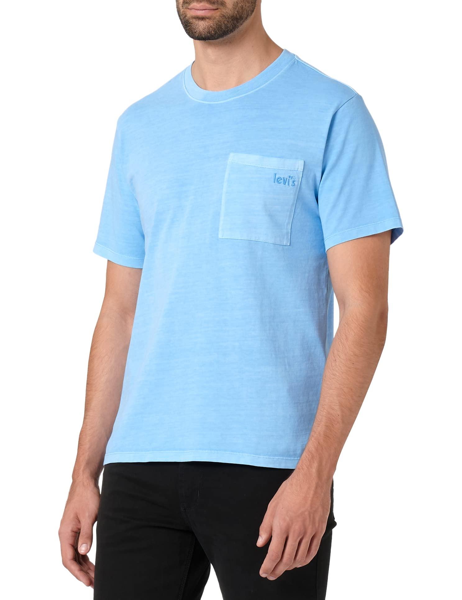 Levi's Ss Pocket Tee Relaxed Fit T-shirt All Aboard in Blue for Men | Lyst  UK