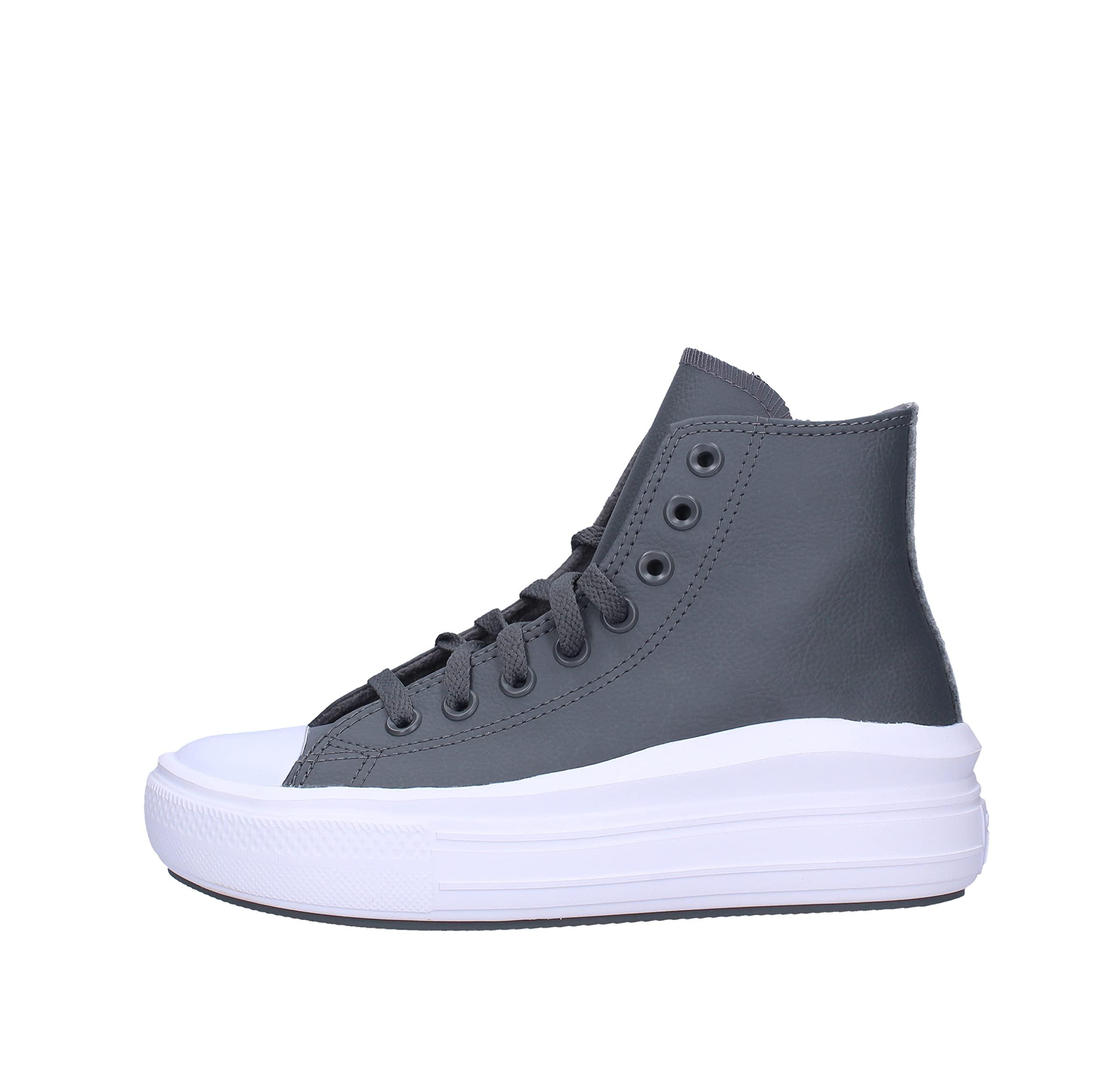 Converse Chuck Taylor All Star Move Platform Stripe Knit Sneaker Grigia Da  Donna A01344c in Blue | Lyst UK