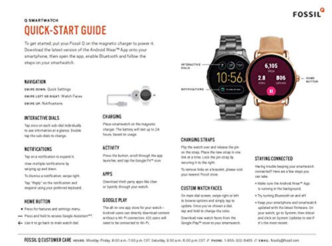 fossil q venture ftw6007