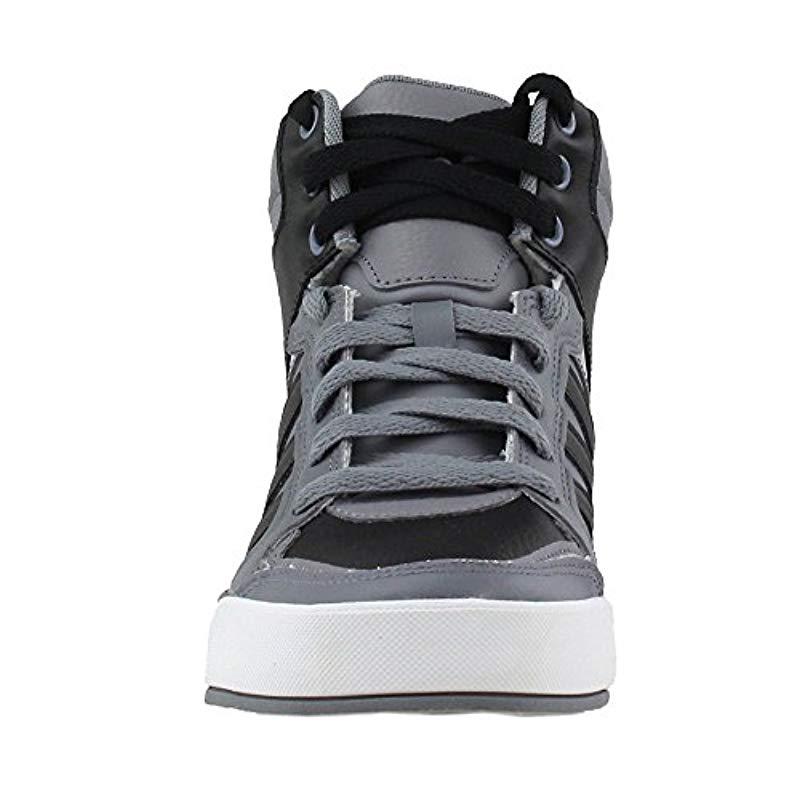 adidas neo raleigh 9tis mid grey sneakers