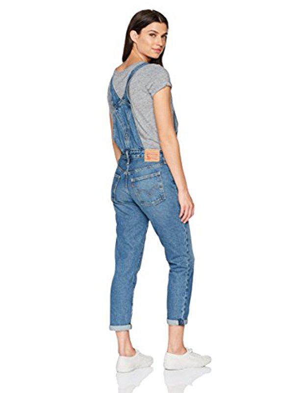 levi's boyfriend overalls
