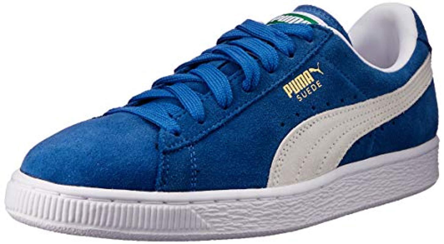 PUMA Suede Classic Trainers In Olympian Blue - Lyst