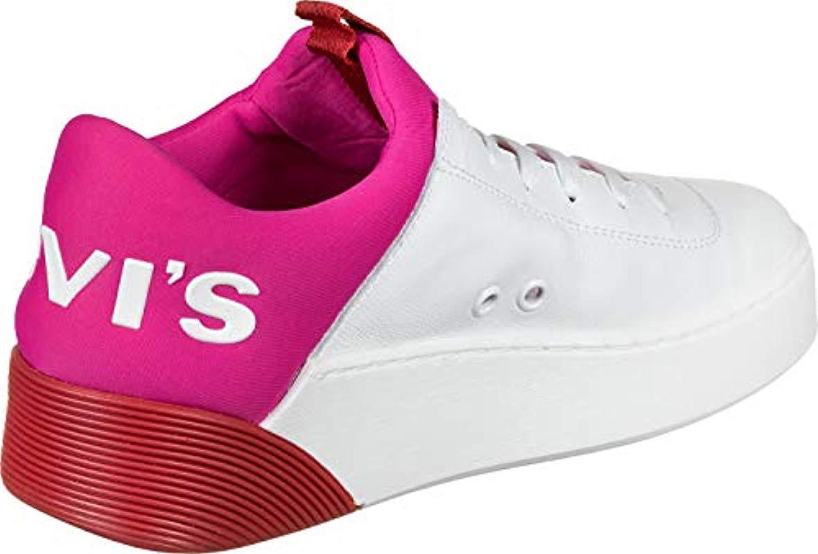 levis pink shoes