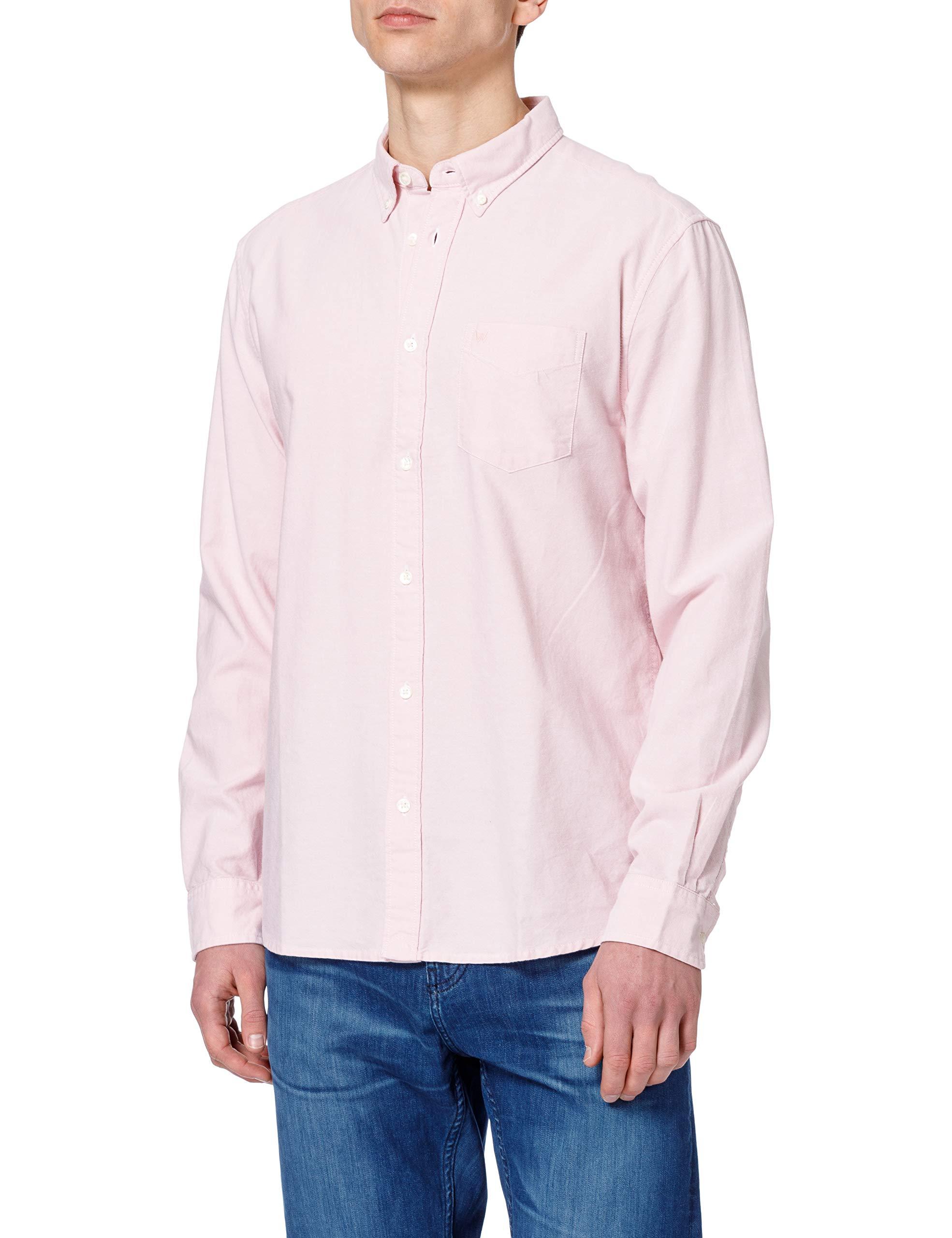 Wrangler ONE Pocket Button Down Shirt in Pink für Herren | Lyst DE