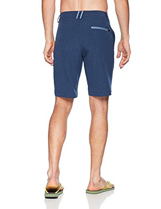 IZOD Mens Advantage Performance Solid Hybrid Short IZOD Mens Advantage Performance Solid Hybrid Short