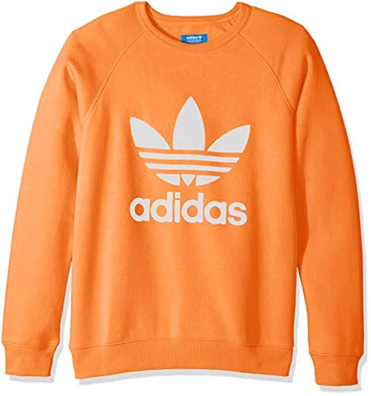 adidas orange sweater