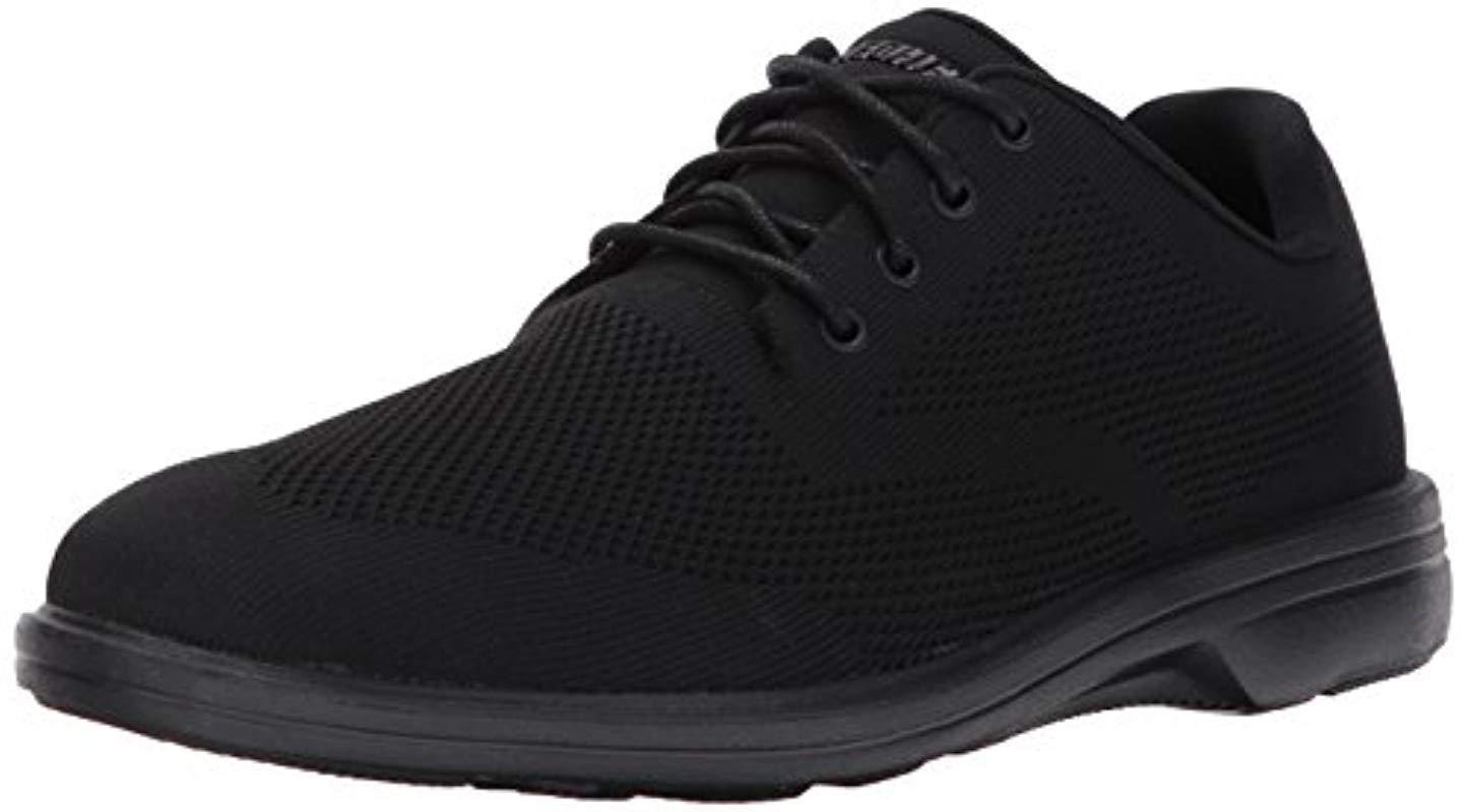 efectivo foso Aventurero Skechers S Dress Knit Relaxed Fit in Black for Men | Lyst UK