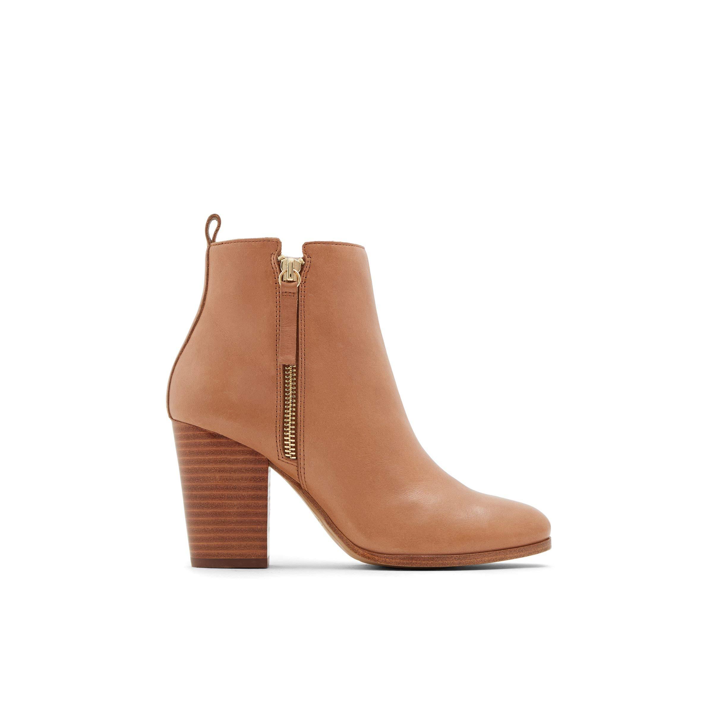 aldo block heel booties