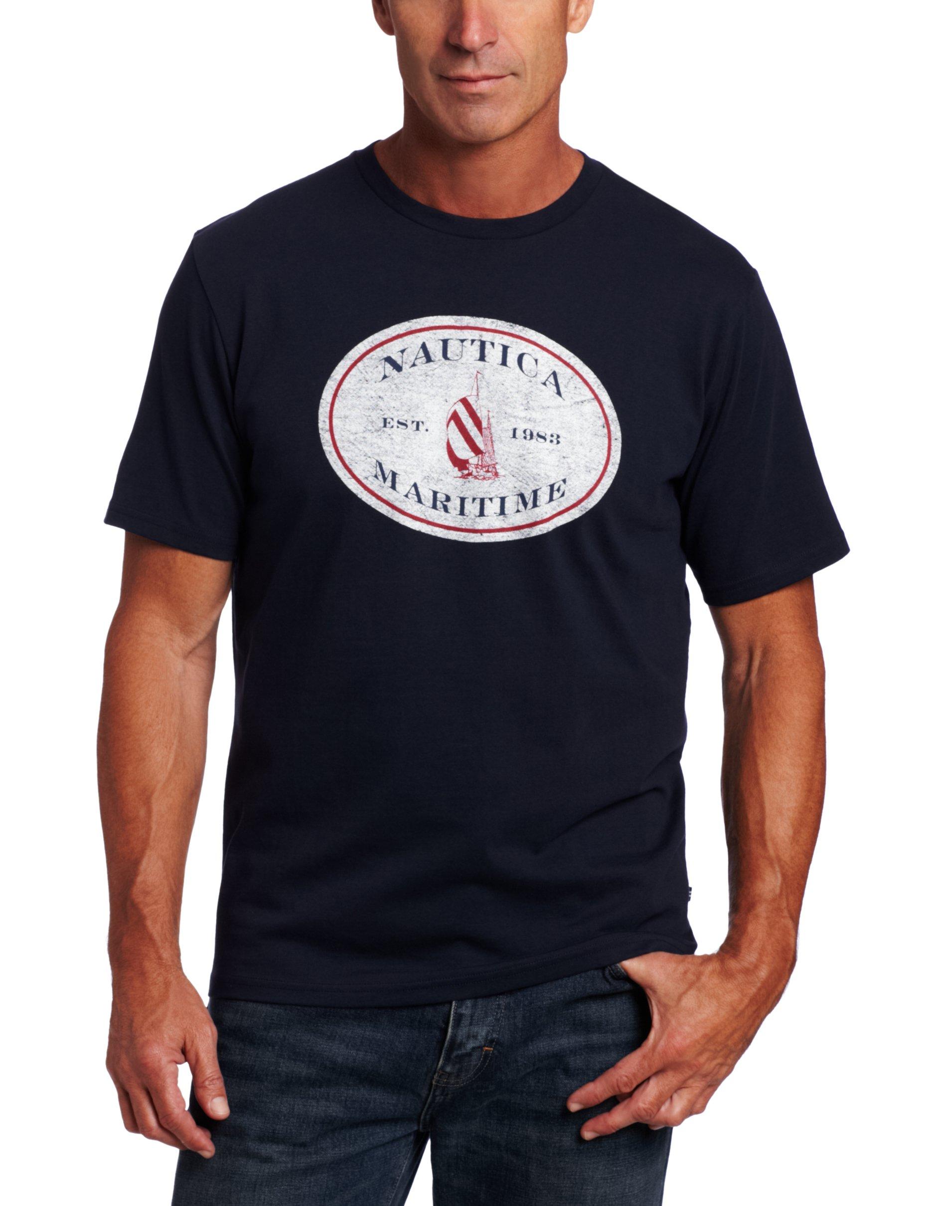 Nautica Spinnaker Maritime Graphic T-Shirt in Blau für Herren | Lyst DE