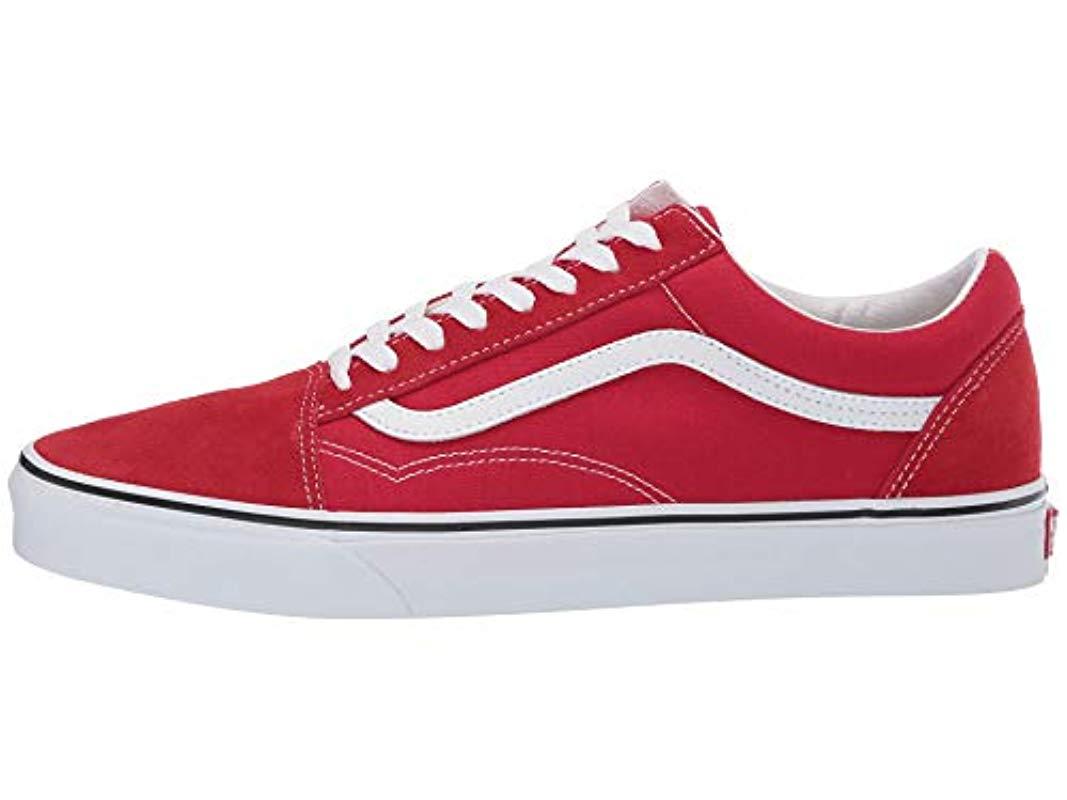 red low tops vans