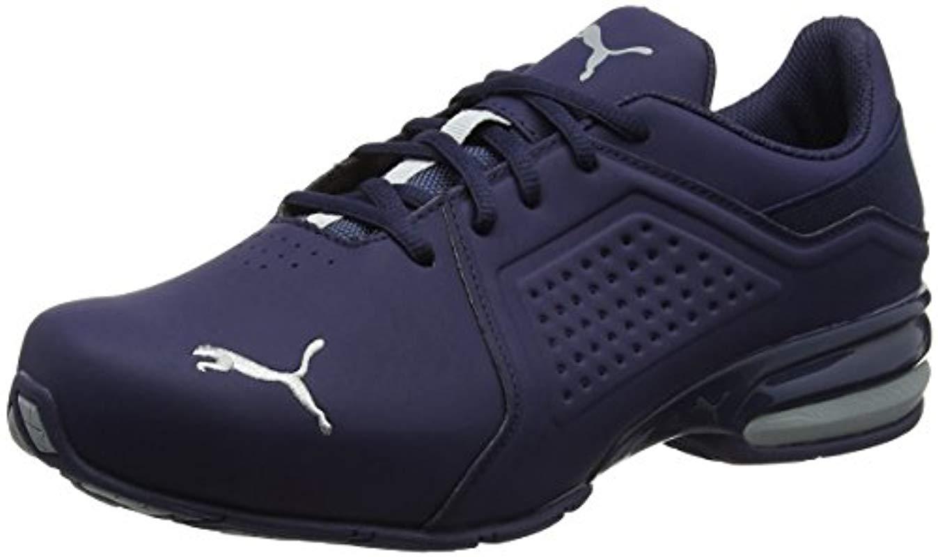 PUMA Rubber Viz Runner Sneaker in Blue for Men - Lyst