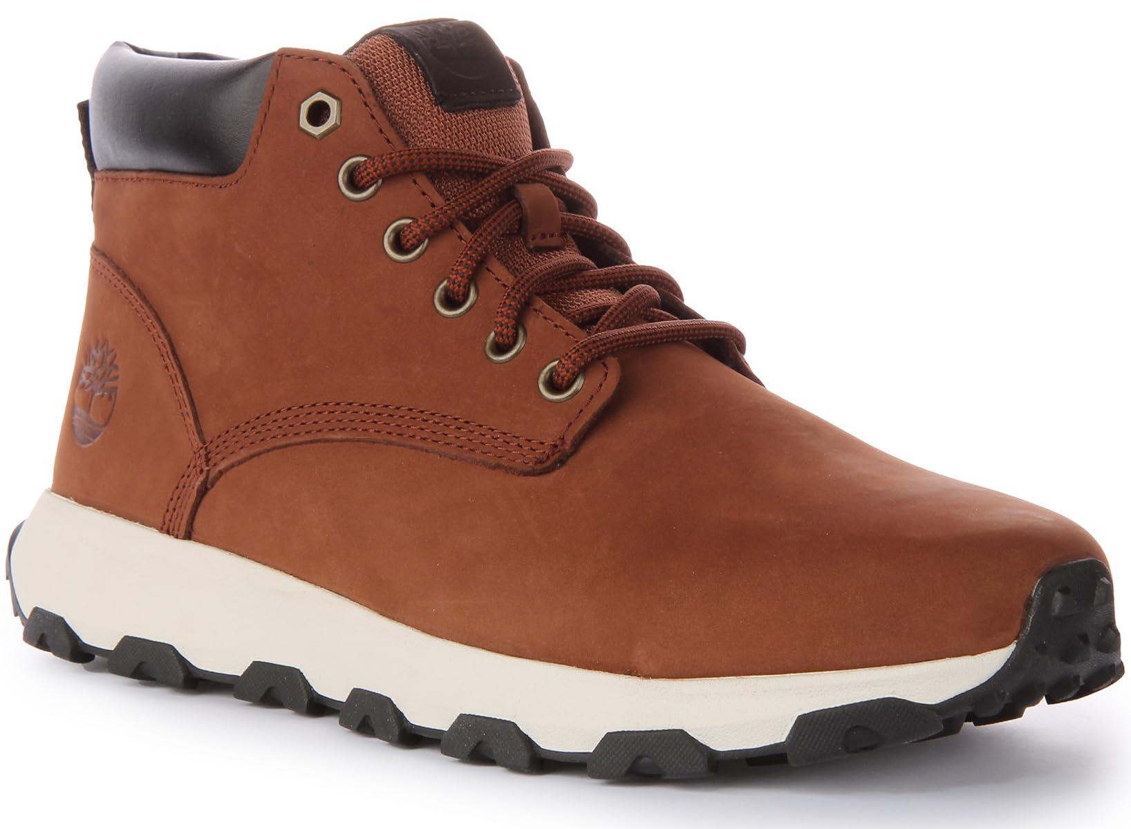 Timberland S Winsor Park Chukka Nubuck Cognac Boots 10 Uk in Brown for Men Lyst UK