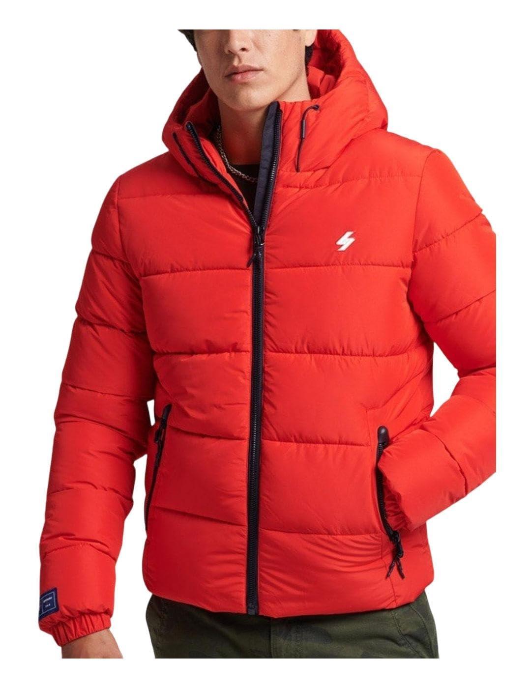 Red Superdry Jackets for Men Lyst UK
