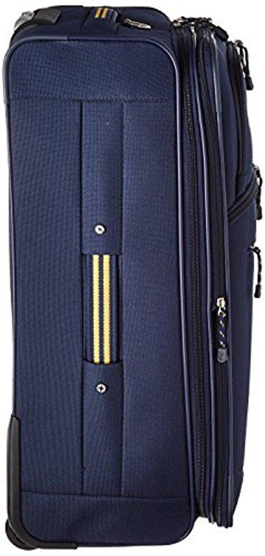 nautica blue and yellow luggage
