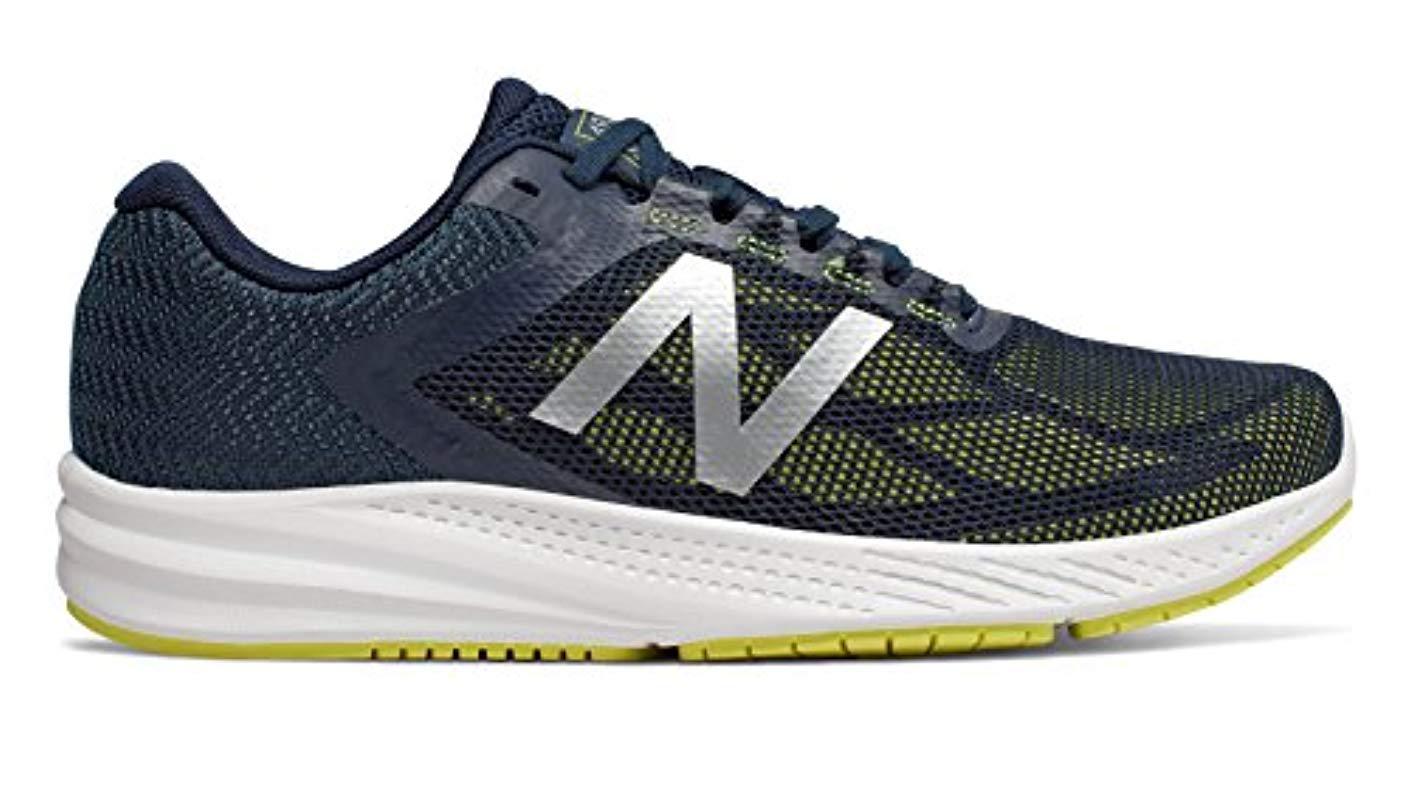New Balance Leather 490 V6 Running Shoe in Blue - Lyst
