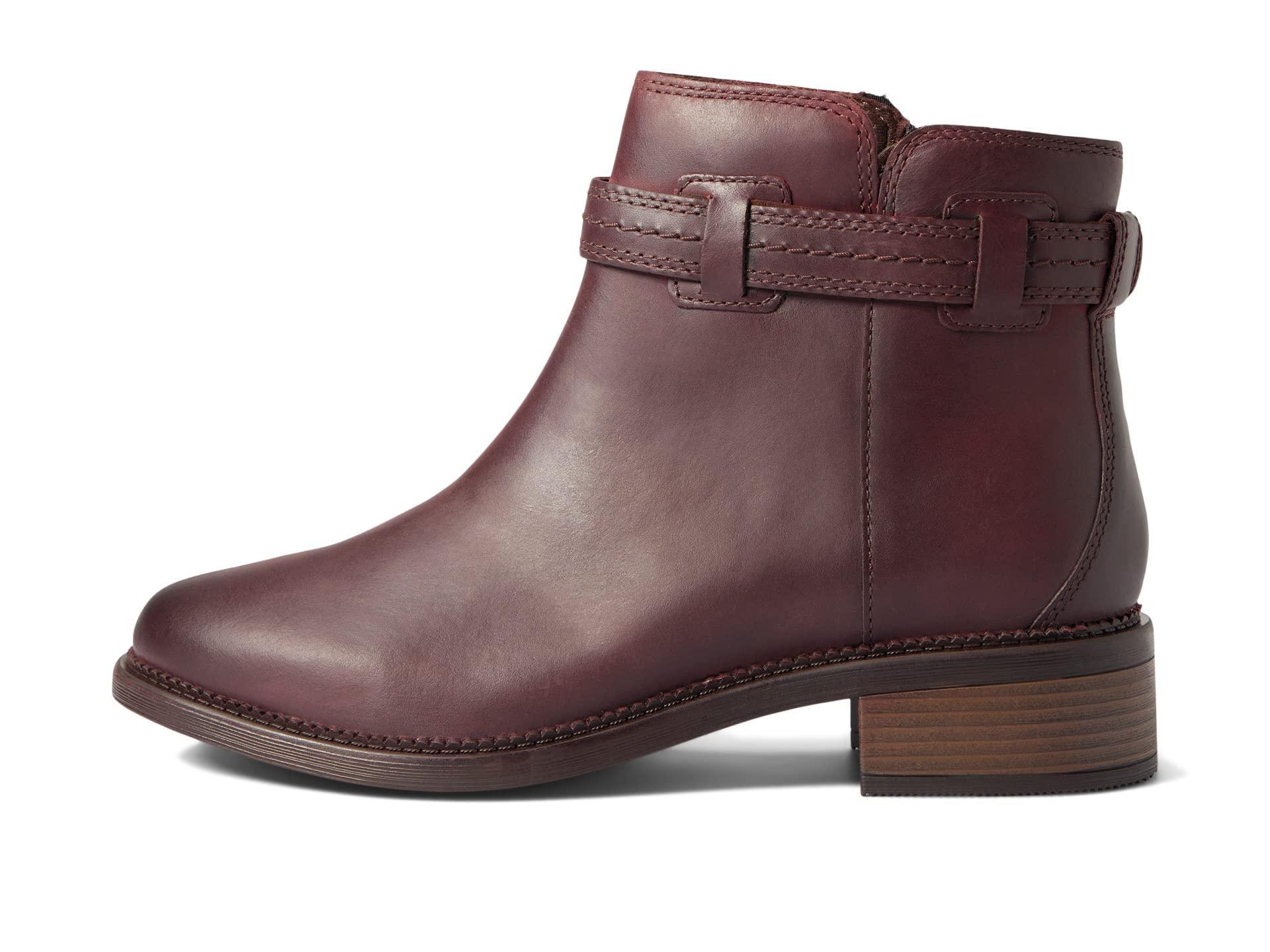 Clarks Maye Ease Ankle Boot in Brown | Lyst