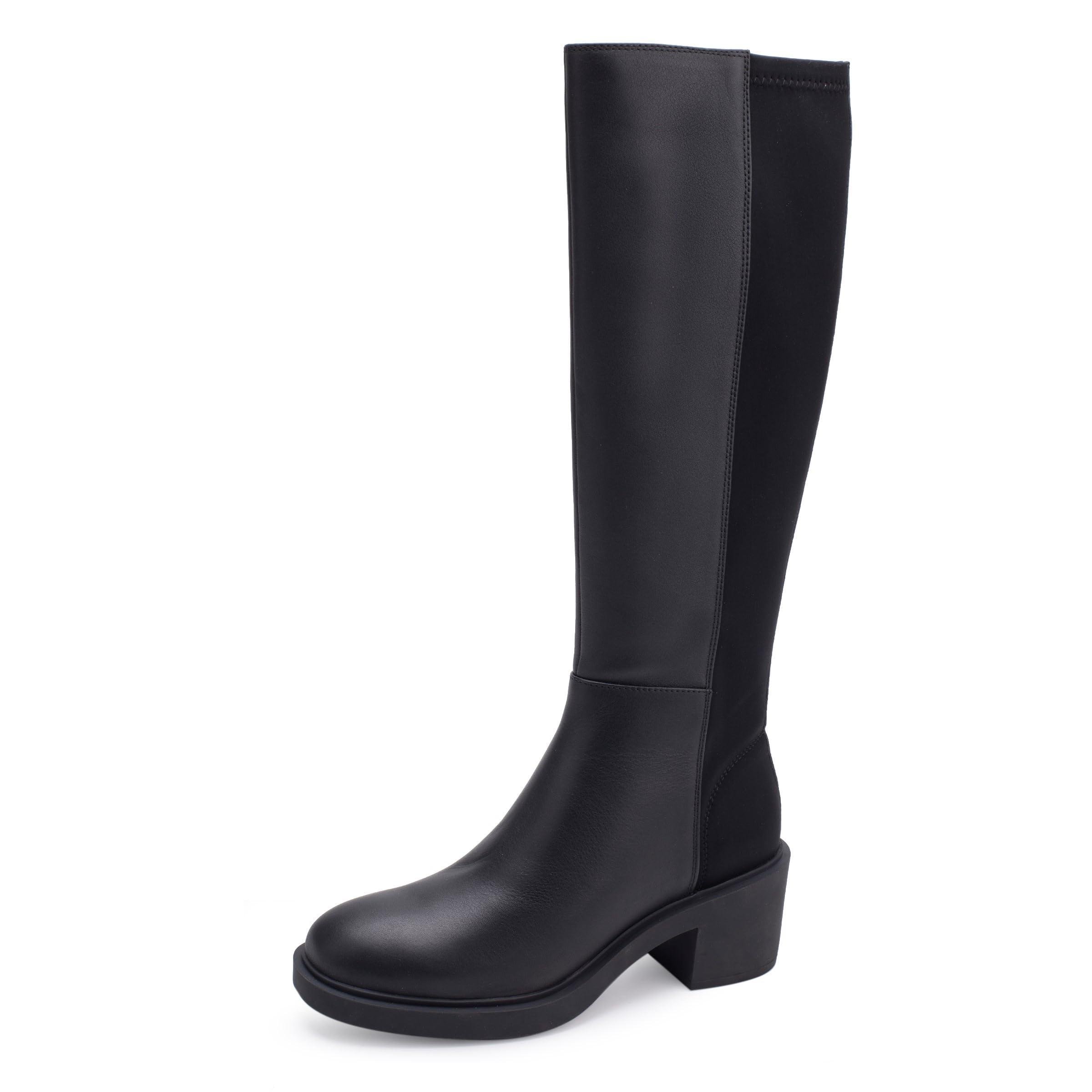 Aerosoles black riding outlet boots