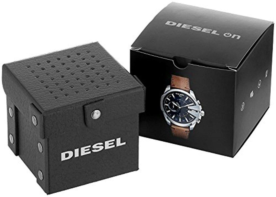 diesel on mega chief hybrid smartwatch dzt1009