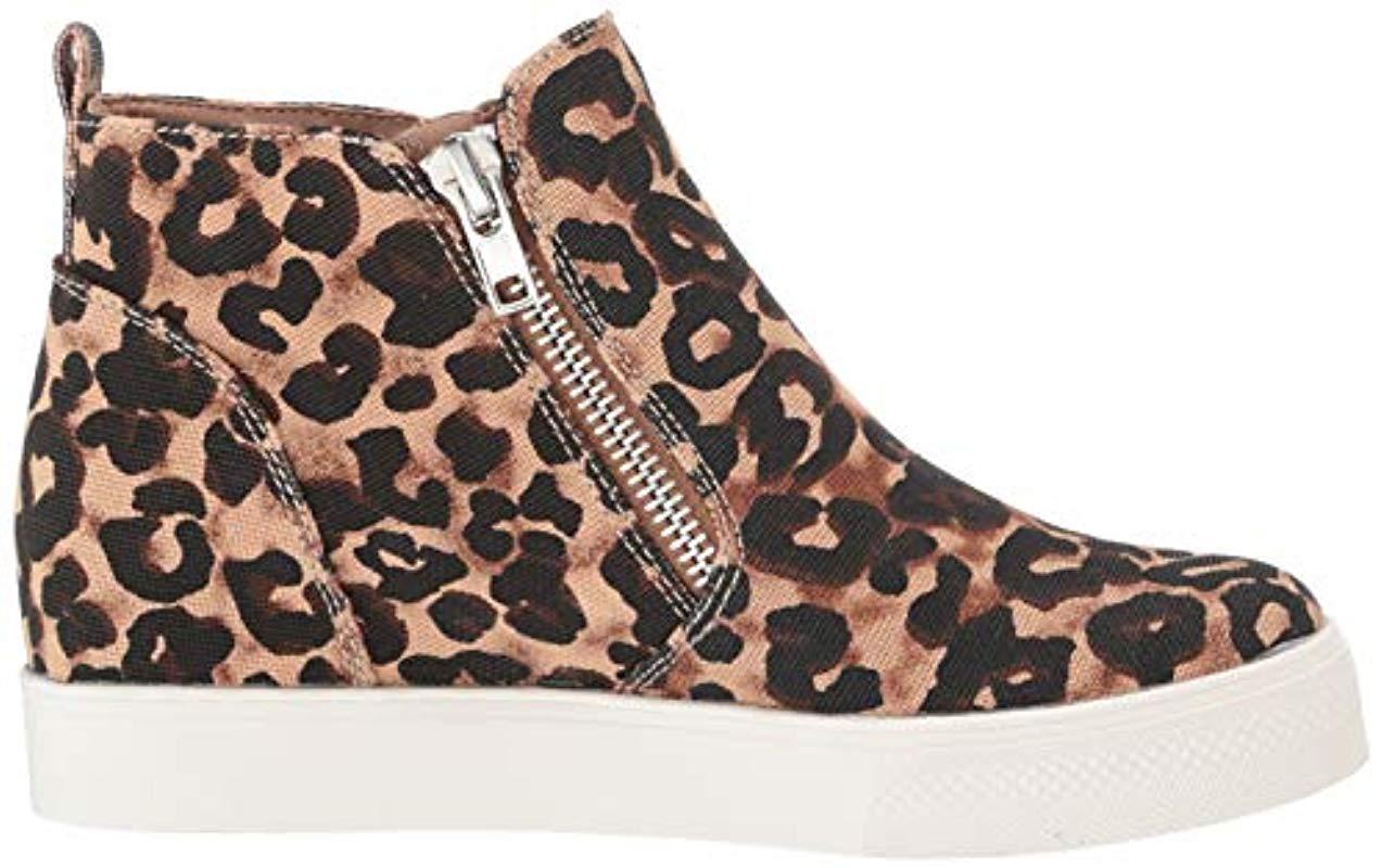 steve madden wedgie leopard