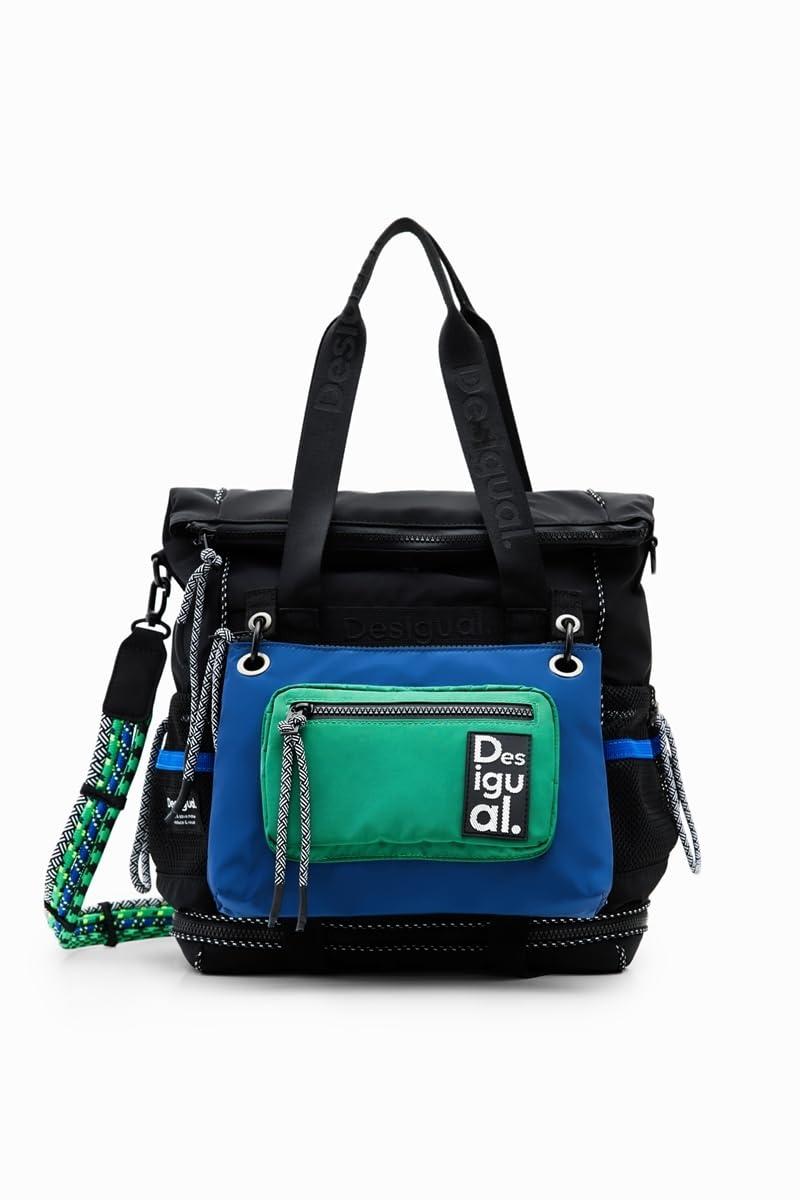 Desigual Modularis Stavanger 2 In 1 Backpack Dark Azul Dark Blue