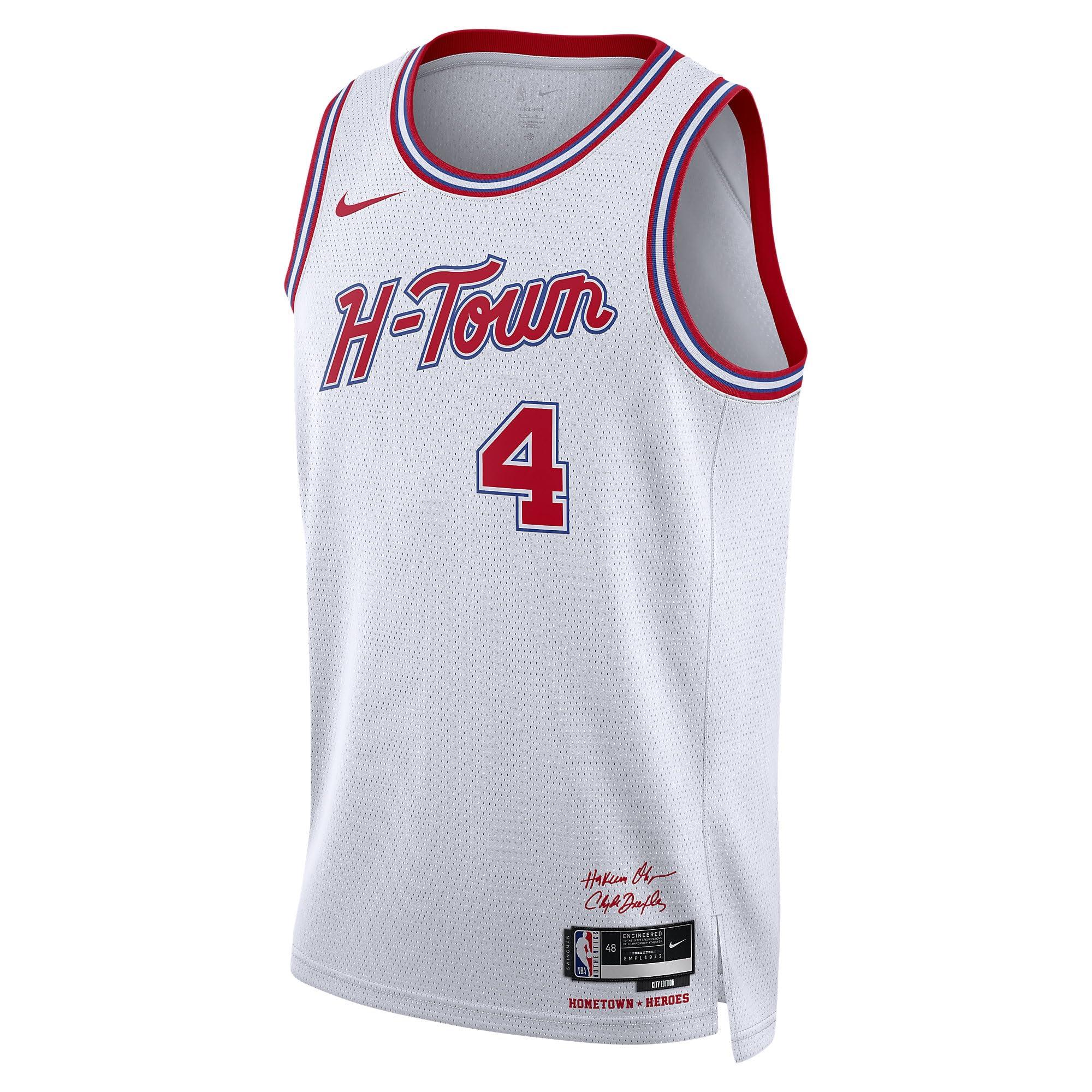 Nike Jabari Smith Jr Houston Rockets City Edition 2023 24 Dri fit Nba Swingman Jersey in White for Men Lyst UK