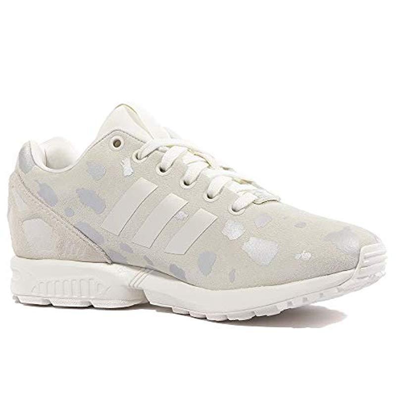 zx flux adidas beige