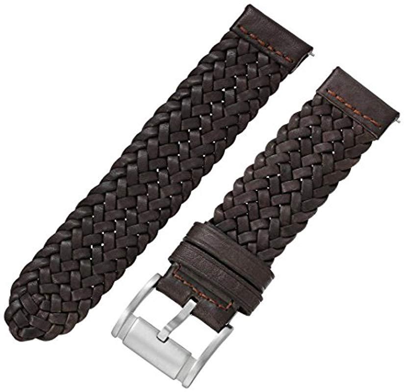 braided watch strap