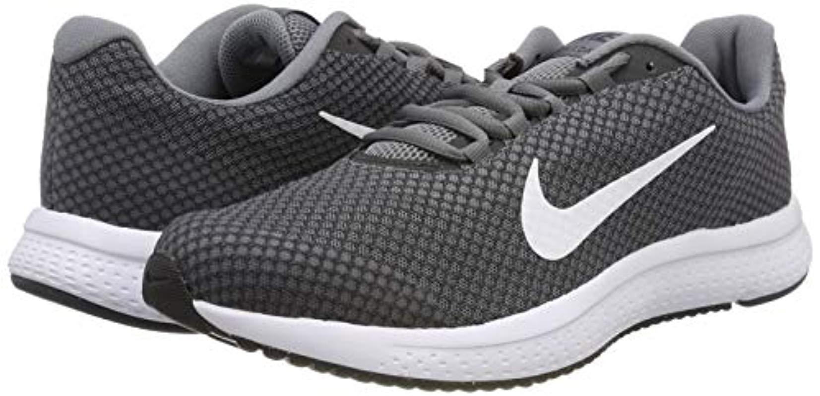 nike runallday grey running shoes