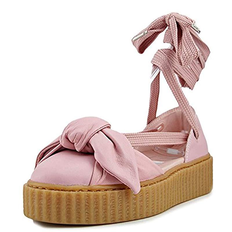 fenty bow creeper sandals