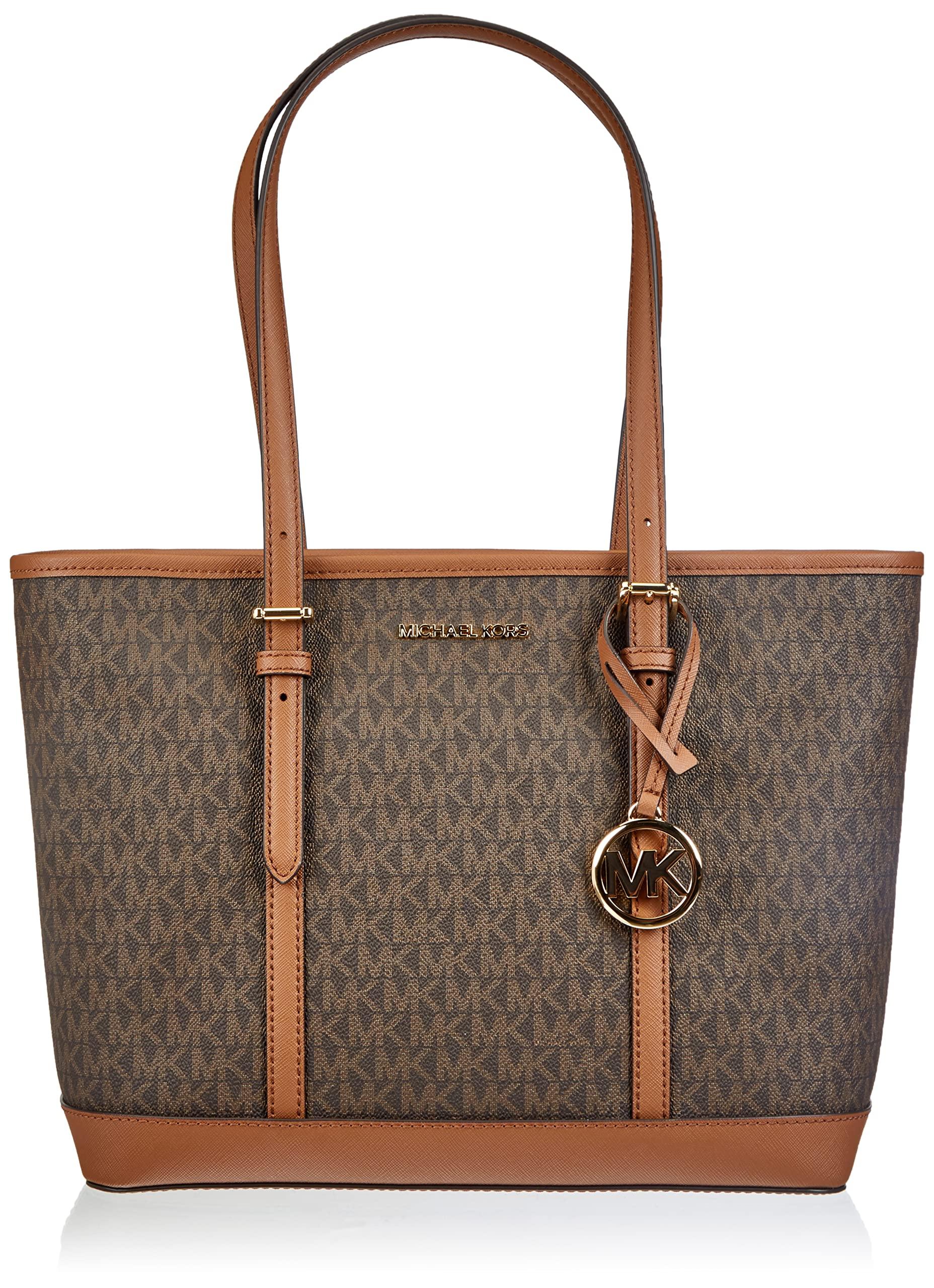 Michael kors jet set logo tote sale