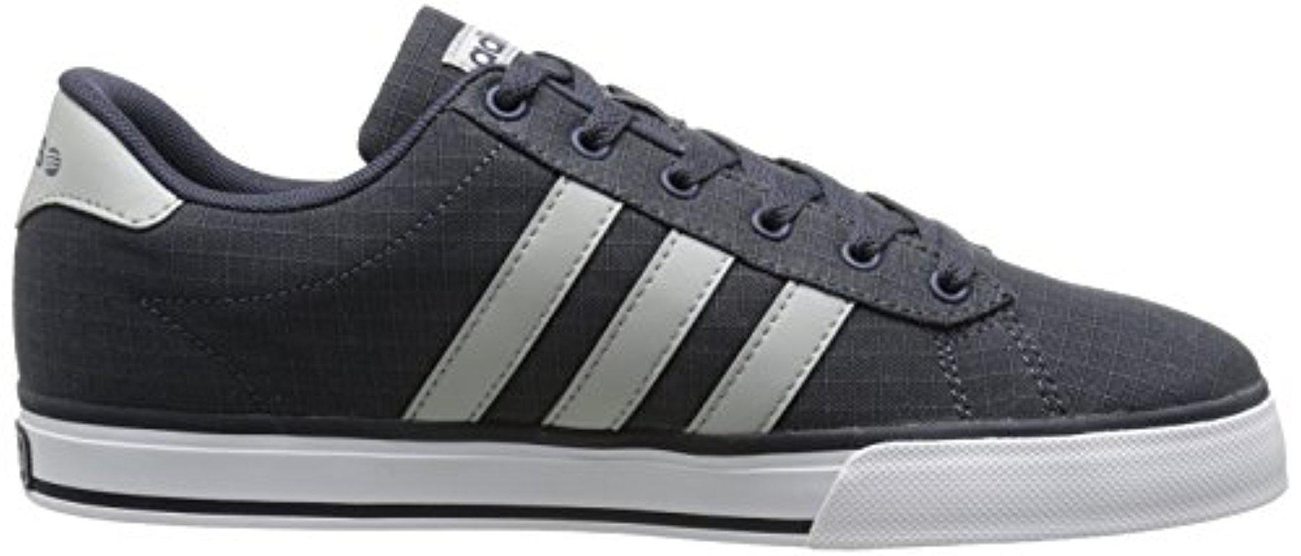 adidas Neo Se Daily Vulc Lifestyle Skateboarding Shoe in Gray for Men | Lyst