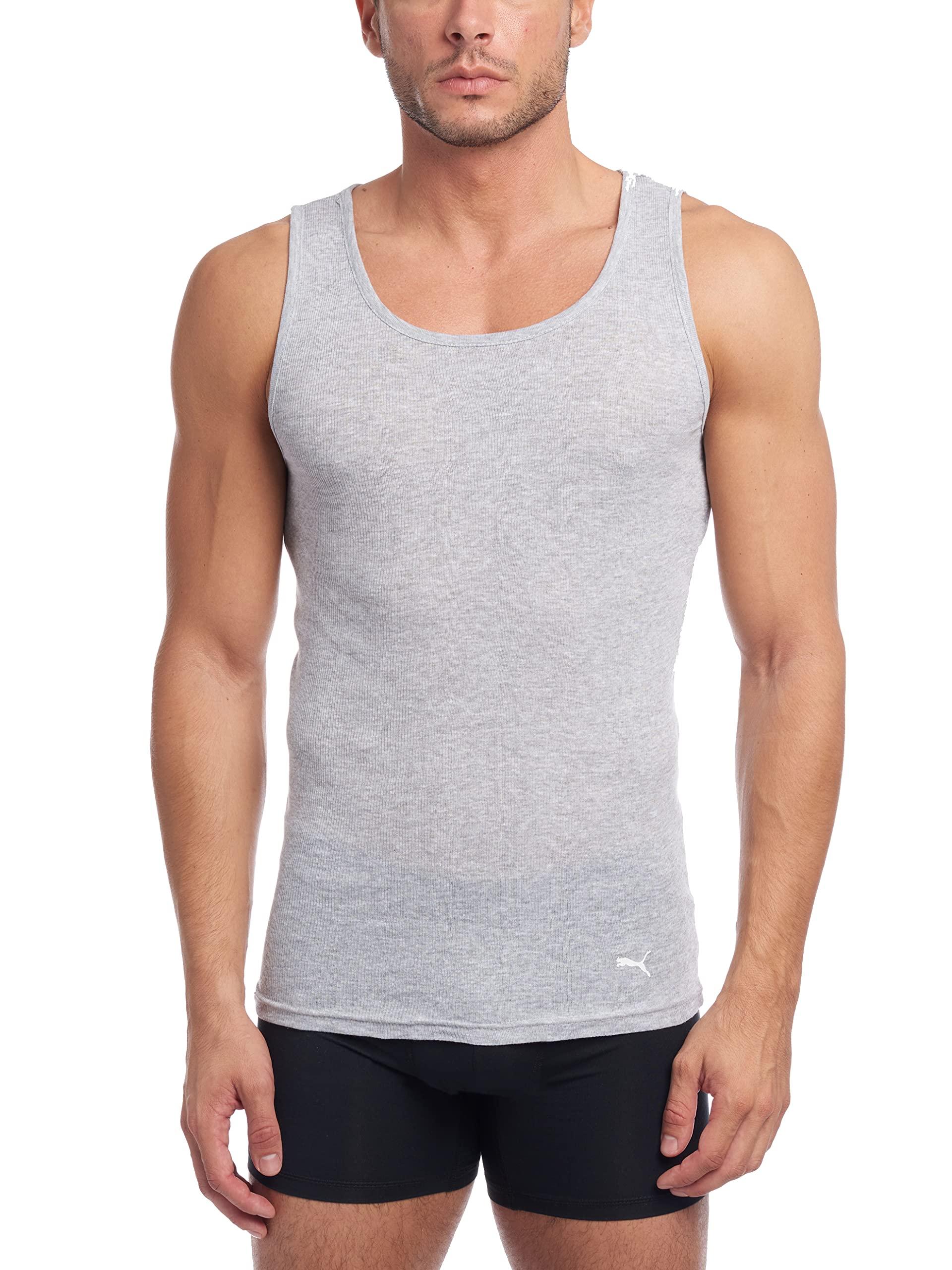 PUMA 3 Pack Ribbed Tank Tops Undershirt for Men - Save 26% | Lyst