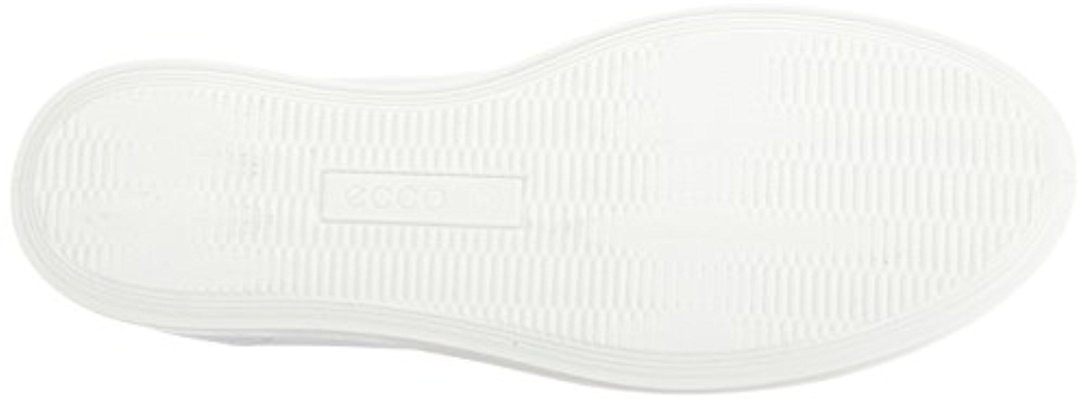 ecco perforated sneaker