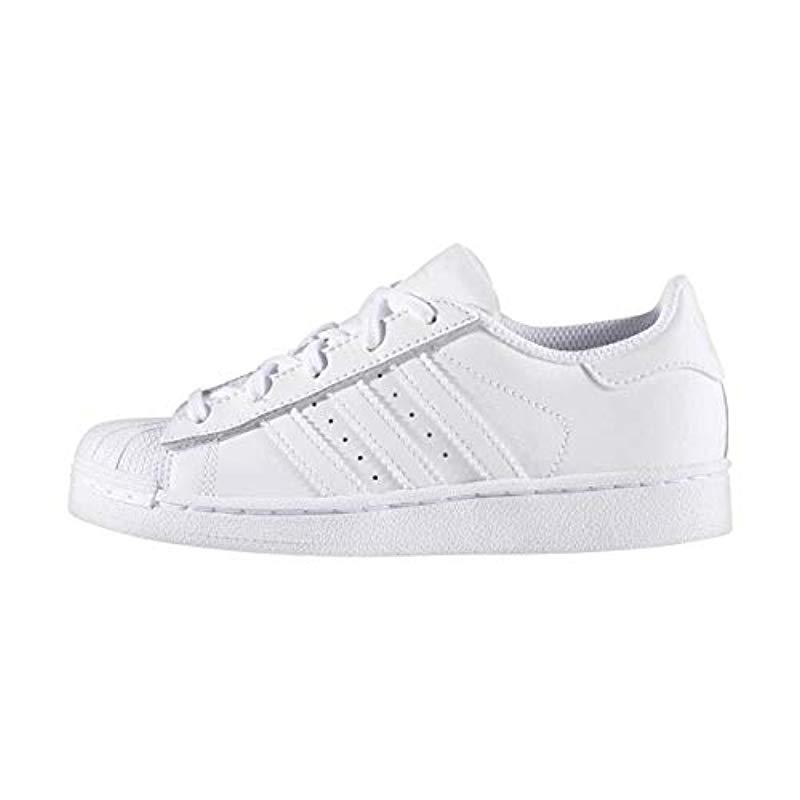 Superstar, Baskets Mixte Enfant adidas pour homme en coloris Blanc ... Superstar, Baskets Mixte Enfant adidas pour homme en coloris Blanc ...