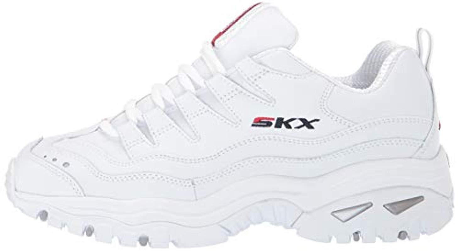 skechers bianco