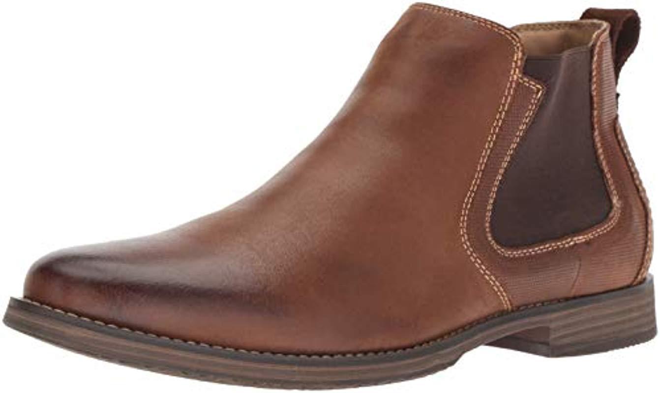 steve madden alden leather zip ankle boot