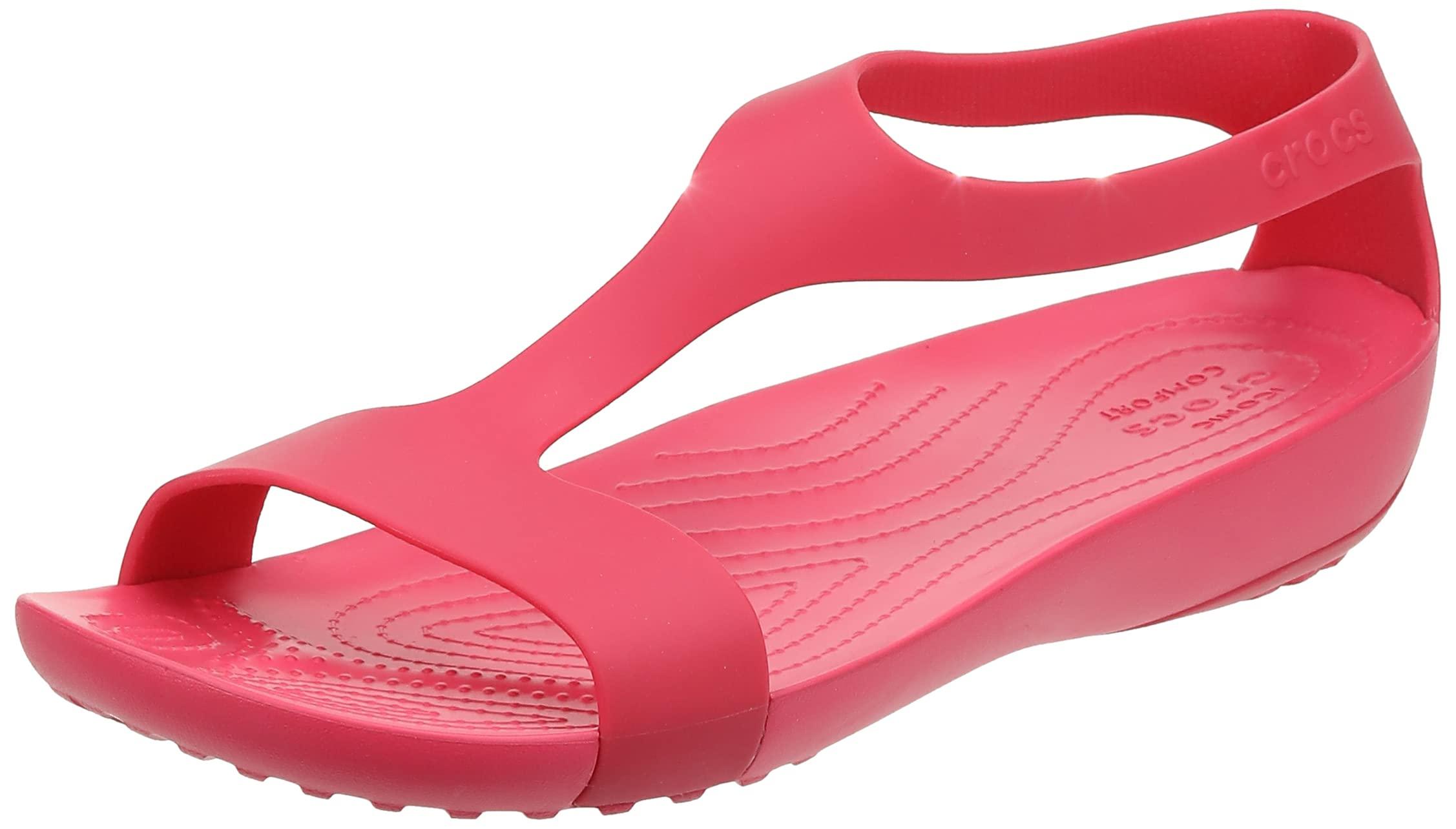 Crocs™ Serena Sandals in Red | Lyst