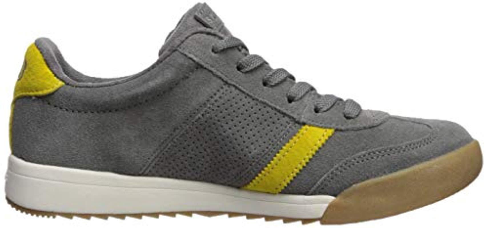 skechers street zinger suede mesh lace trainer