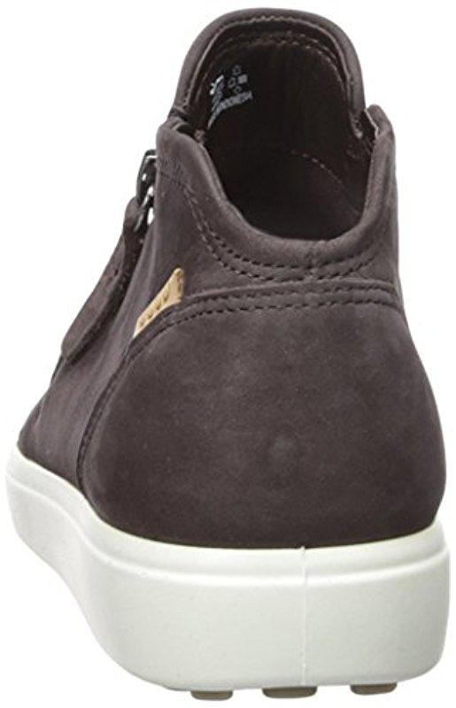 ecco women's soft 7 low cut zip fashion sneaker