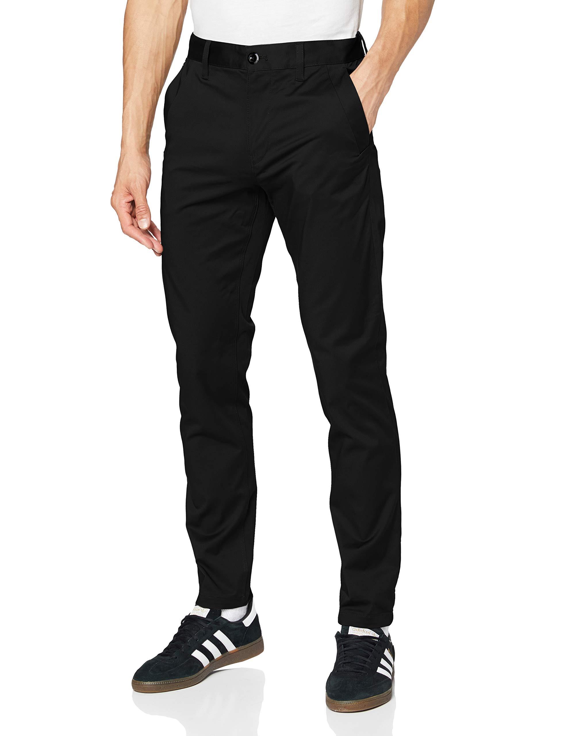 g star bronson slim chino black